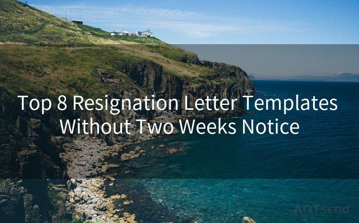 Top 8 Resignation Letter Templates Without Two Weeks Notice