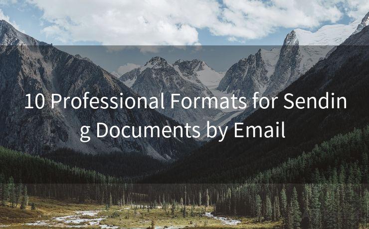 10 Professional Formats for Sending Documents by Email 