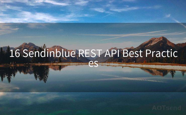 16 Sendinblue REST API Best Practices