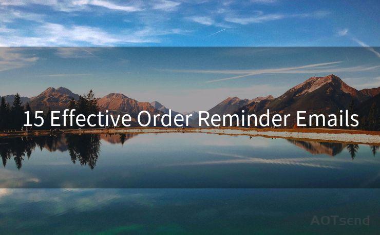 15 Effective Order Reminder Emails