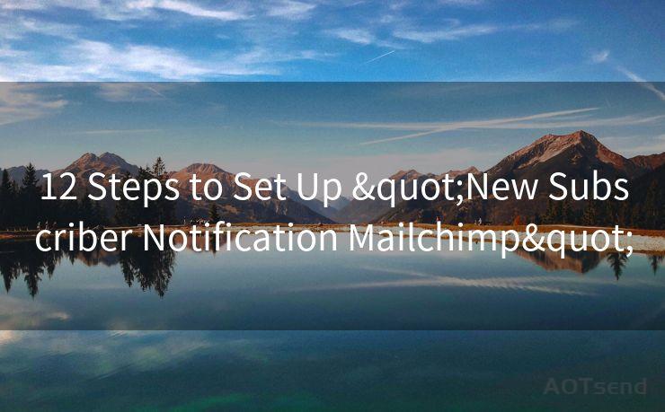 12 Steps to Set Up "New Subscriber Notification Mailchimp"