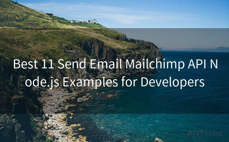 Best 11 Send Email Mailchimp API Node.js Examples for Developers